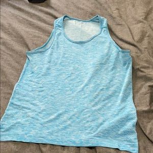 Lululemon tank top men blue metal vent medium